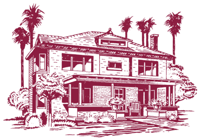 Illustration of the Virginia G. Piper Center for Creative Writing