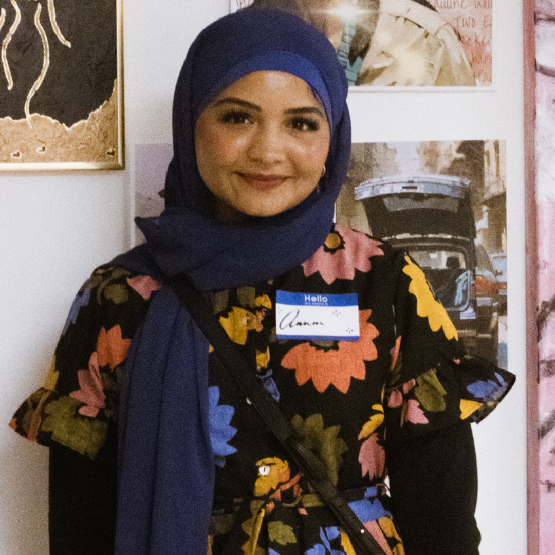 photo of artist, Anum Shaikh